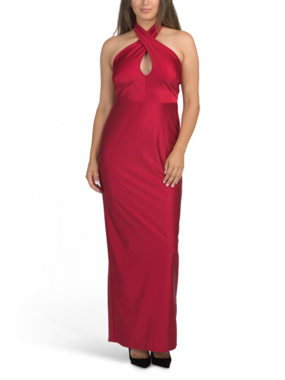 R&M RICHARDS Keyhole Gown